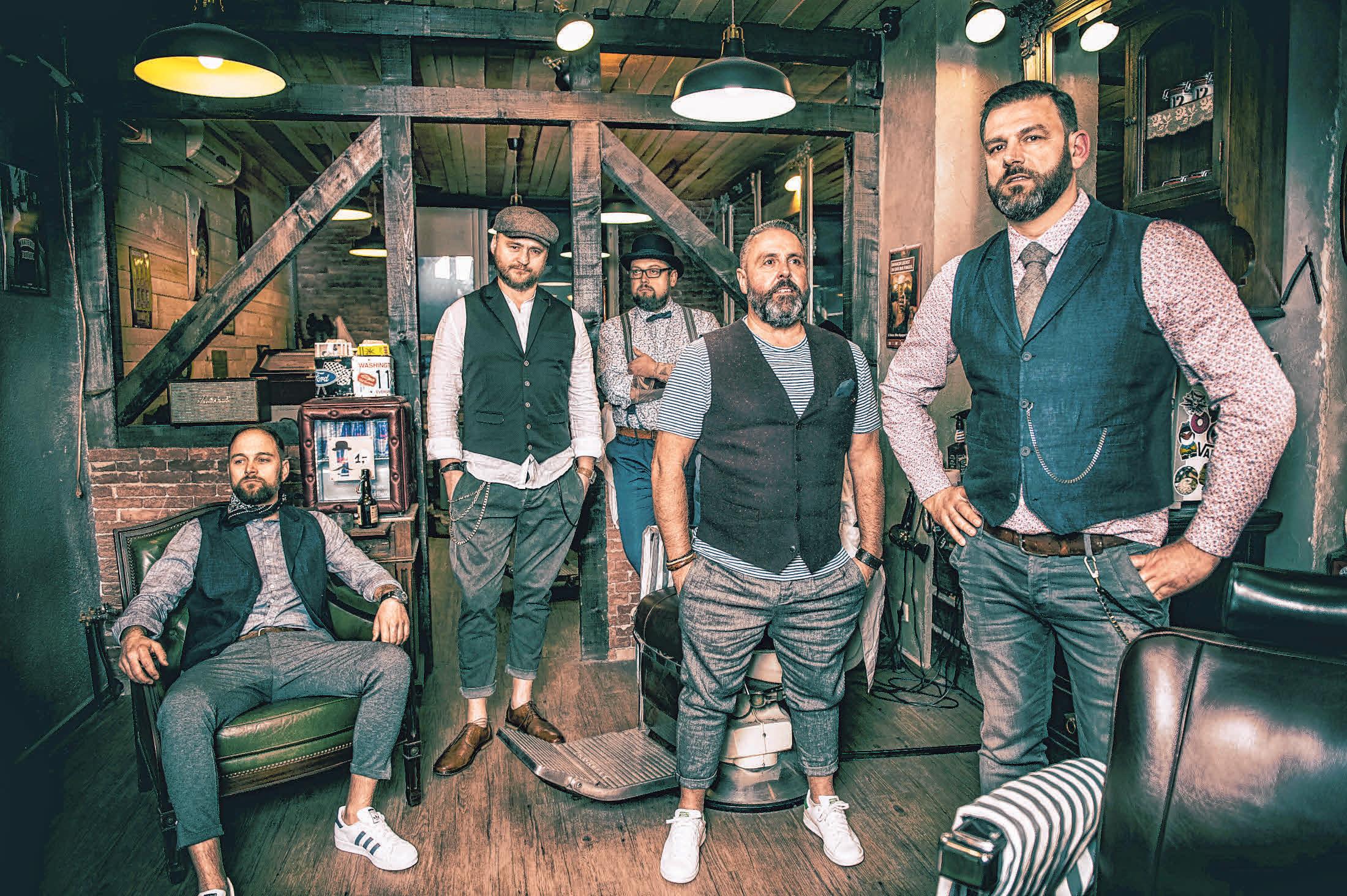 Die schwäbische Kultband Pomm Fritz. FOTO: POMM FRITZ Die schwäbische Kultband Pomm Fritz. FOTO: POMM FRITZ