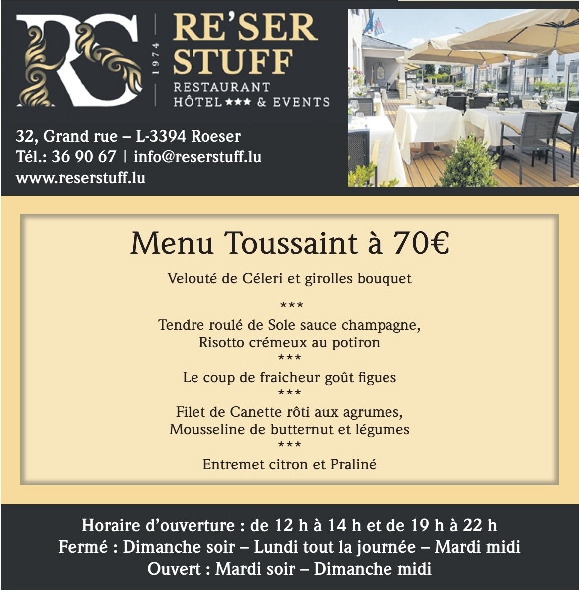 Re´ser Stuff Restaurant - Hotel