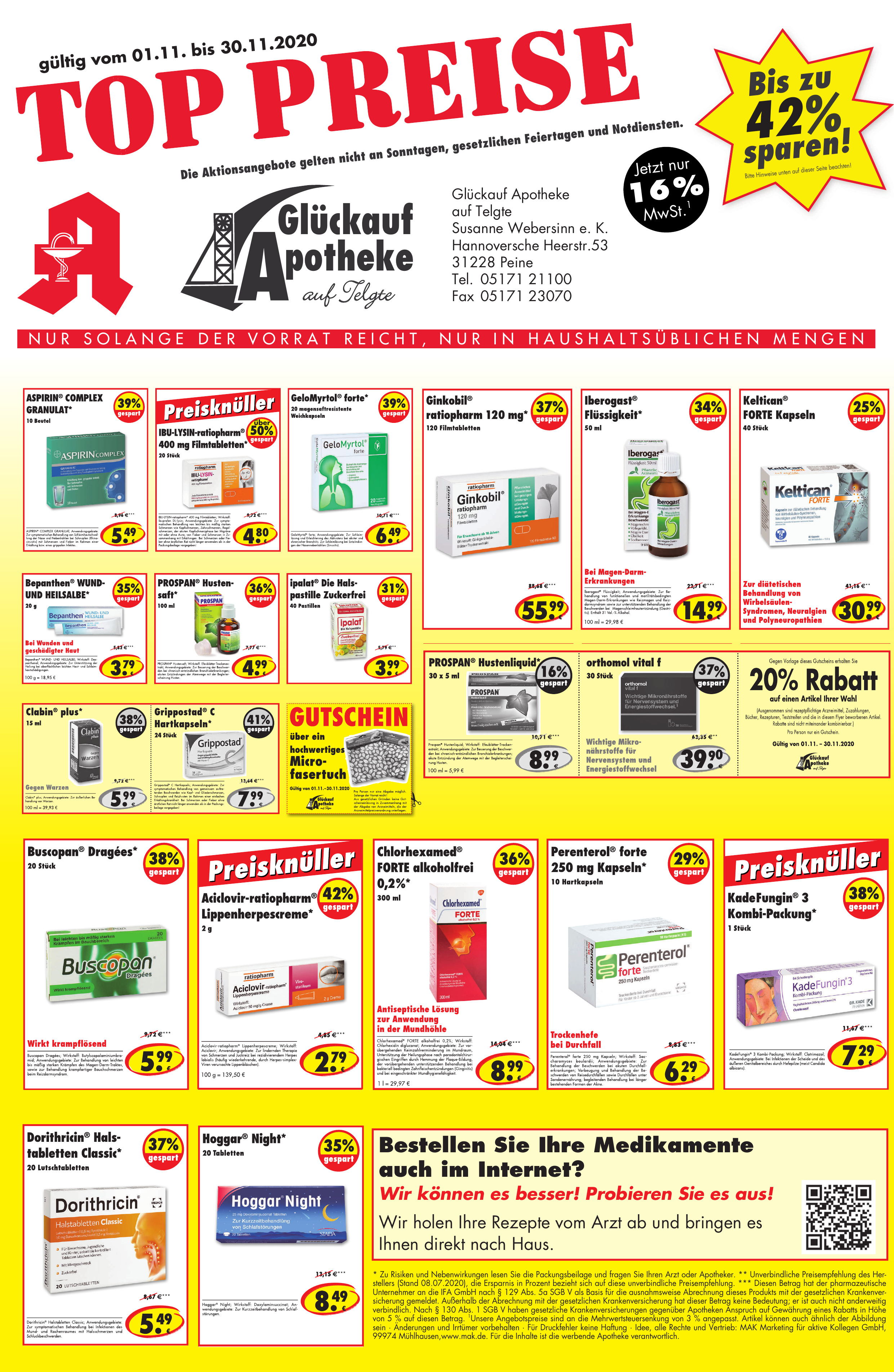 Glückauf Apotheke auf Telgte Susanne Webersinn e. K. Glückauf Apotheke auf Telgte Susanne Webersinn e. K.