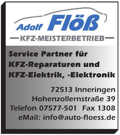 Adolf Flöß Adolf Flöß