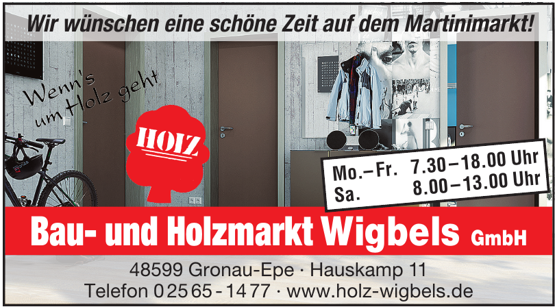 Bau- und Holzmarkt Wigbels GmbH Bau- und Holzmarkt Wigbels GmbH