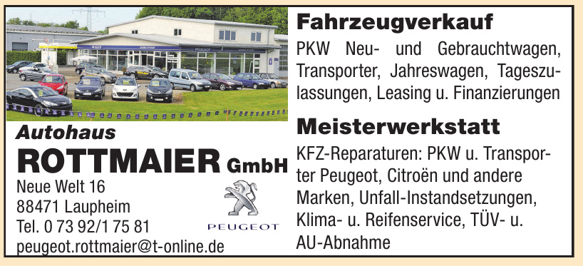 Autohaus Rottmaier GmbH Autohaus Rottmaier GmbH