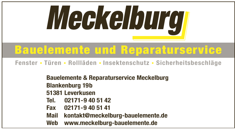 Meckelburg Meckelburg
