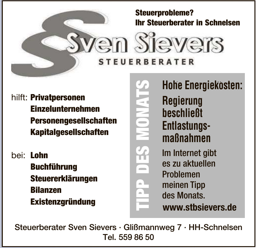 Sven Sievers Steuerberater