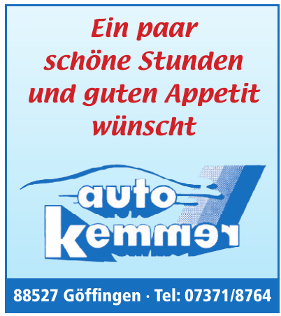 Auto Kemmer Auto Kemmer