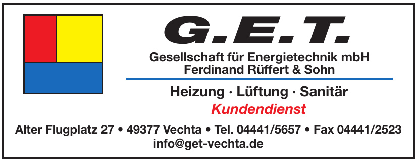 G.E.T. Gesellschaft für Energietechnik mbH Ferdinand Rüffert & Sohn
