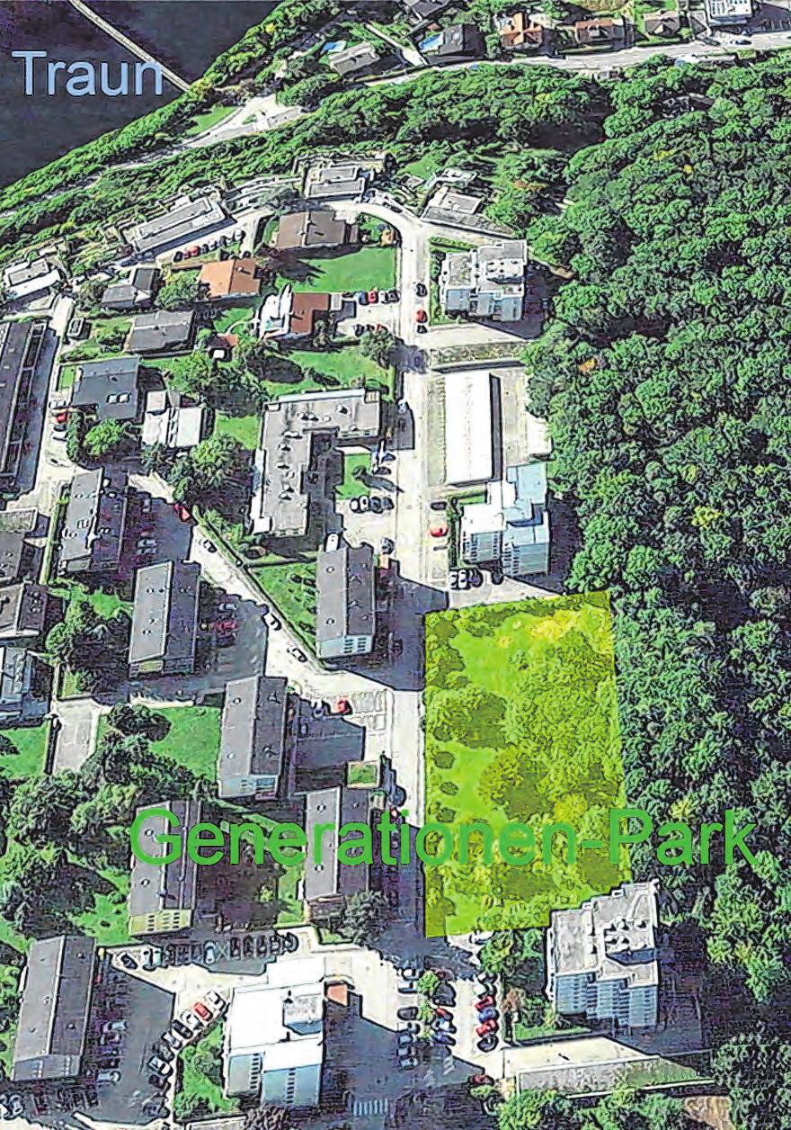 Garteln steht wieder auf dem Programm der Einwohner in der Cumberland-Siedlung. Auf der eingefärbten Fläche entsteht gerade der Generationen-Park. Foto: Google Earth Garteln steht wieder auf dem Programm der Einwohner in der Cumberland-Siedlung. Auf der eingefärbten Fläche entsteht gerade der Generationen-Park. Foto: Google Earth