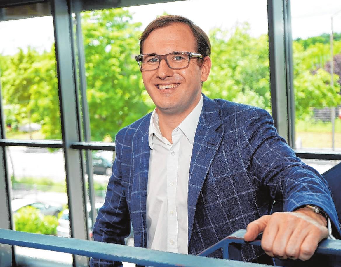 Adrian Merkel (Bild) hat gemeinsam mit seinem Vater Peter Merkel Anfang des Jahres die Firma Framence gegründet. Bild: Thomas Zelinger Adrian Merkel (Bild) hat gemeinsam mit seinem Vater Peter Merkel Anfang des Jahres die Firma Framence gegründet. Bild: Thomas Zelinger