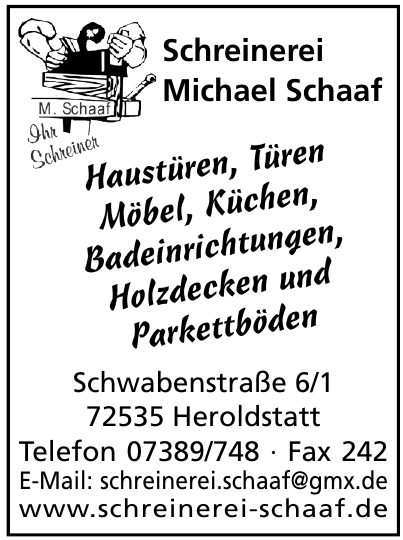 Schreinerei Michael Schaaf Schreinerei Michael Schaaf