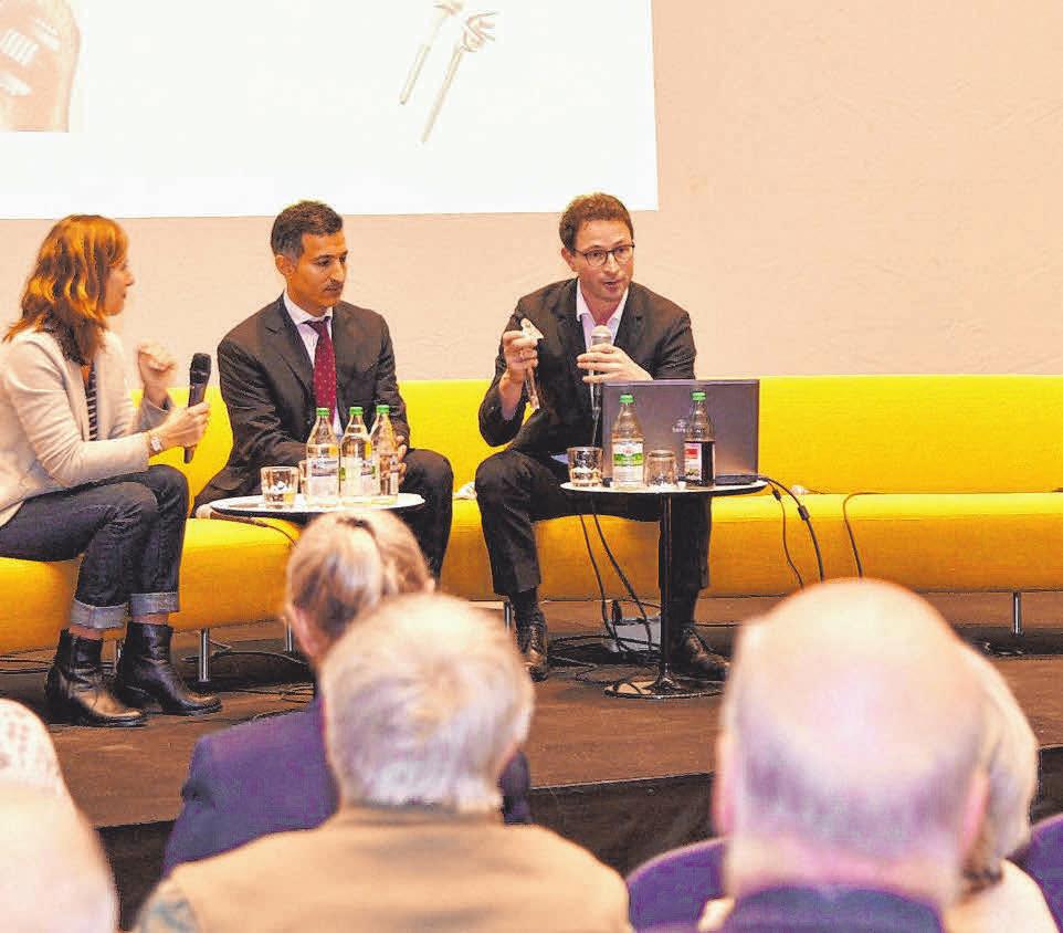 In Vorträgen klären Experten über Gesundheitsthemen auf. FOTO: PR In Vorträgen klären Experten über Gesundheitsthemen auf. FOTO: PR