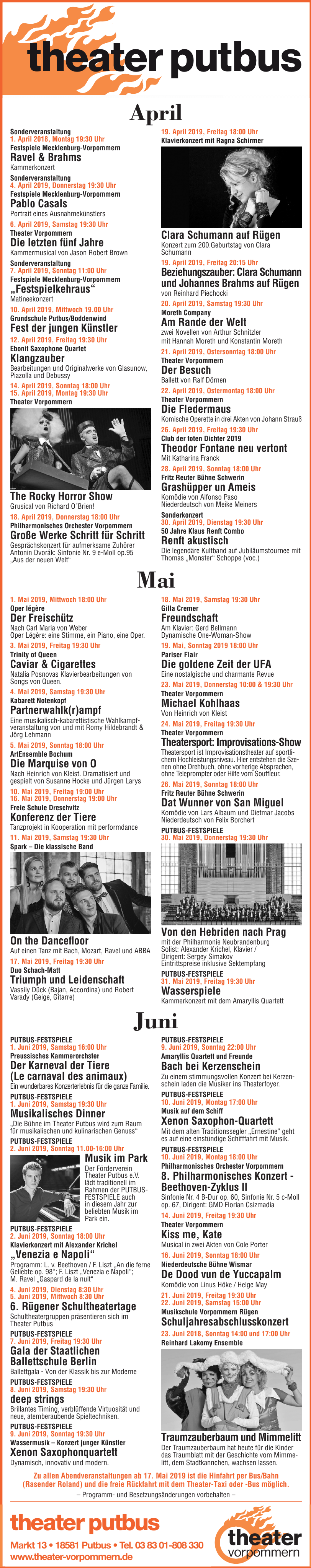 Theater Vorpommern GmbH Theater Vorpommern GmbH