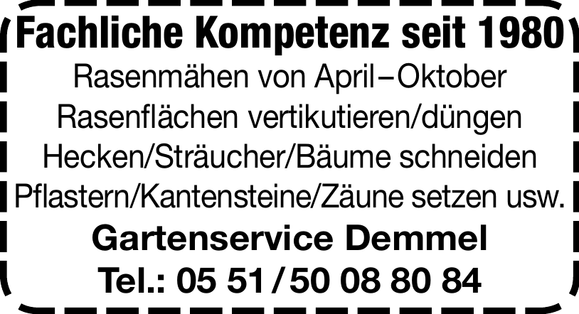 Gartenservice Demmel Gartenservice Demmel