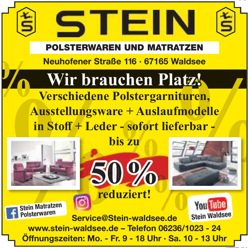 Stein Polstermöbel und Matratzenfabrik