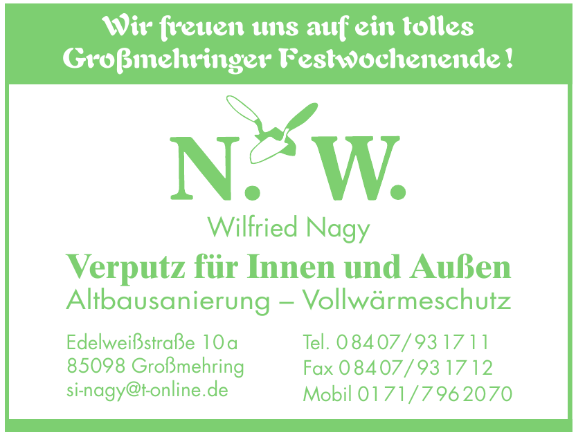 N. W. Wilfried Nagy Altbausanierung – Vollwärmeschutz N. W. Wilfried Nagy Altbausanierung – Vollwärmeschutz
