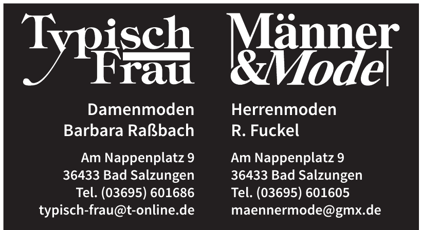 Typisch Frau Typisch Frau