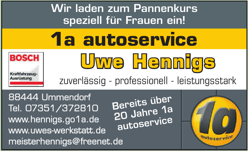 1a autoservice Uwe Hennigs 1a autoservice Uwe Hennigs