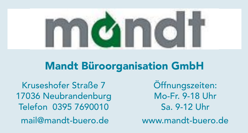 Mandt Büroorganisation GmbH Mandt Büroorganisation GmbH