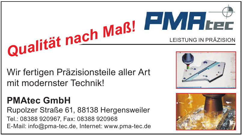 PMAtec GmbH PMAtec GmbH