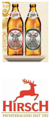 Je nach Geschmack verlost die Hirschbrauerei ihr Hirsch-Gold und Hirsch-Pils. FOTO: PM Je nach Geschmack verlost die Hirschbrauerei ihr Hirsch-Gold und Hirsch-Pils. FOTO: PM