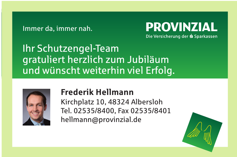 Frederik Hellmann - Provinzial Frederik Hellmann - Provinzial