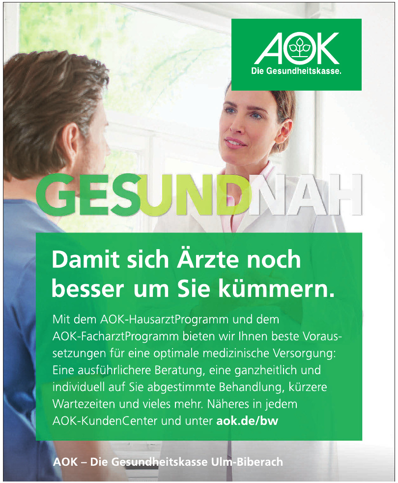 AOK Die Gesundheitskasse AOK Die Gesundheitskasse