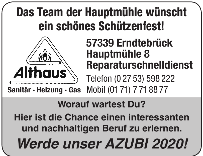 Althaus Reparaturschnelldienst Althaus Reparaturschnelldienst