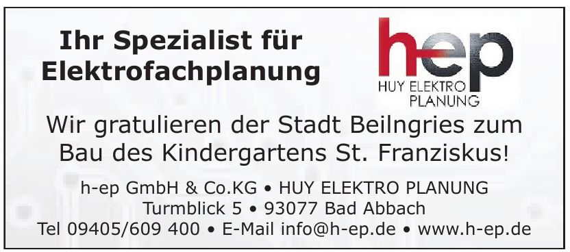 h-ep GmbH & Co. KG h-ep GmbH & Co. KG