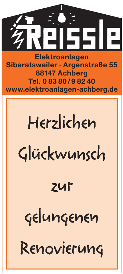 Reissle Elektroanlagen Reissle Elektroanlagen