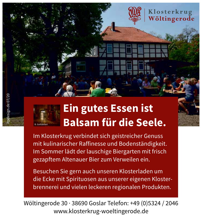 Klosterkrug Wöltingerode Klosterkrug Wöltingerode