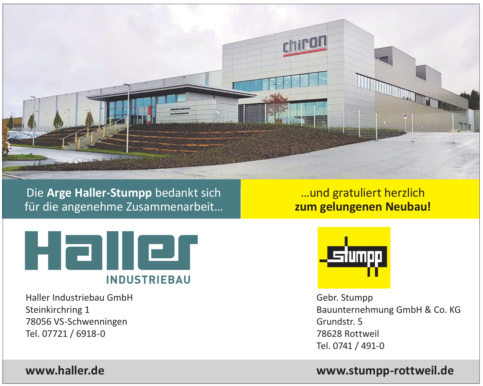 Haller Industriebau GmbH Haller Industriebau GmbH