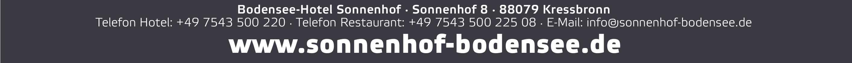 Bodensee-Hotel Sonnenhof