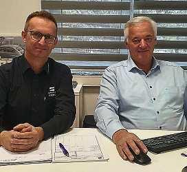 Peter Grilliz und Ernst Igerc: Verkaufs- und Finanzierungsberater vom Autohaus Igerc in St. Michael ob Bleiburg. Foto: zVg
