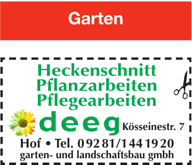 deeg garten- und landschaftsbau gmbh deeg garten- und landschaftsbau gmbh