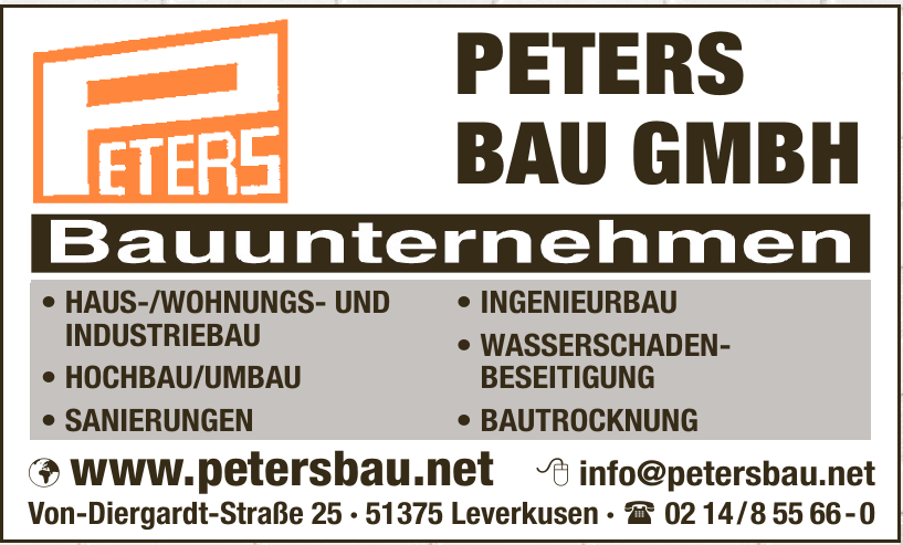 Peters Bau GmbH Peters Bau GmbH