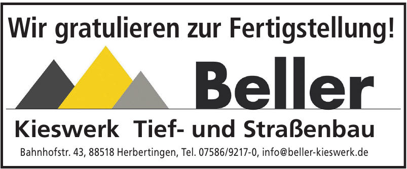 Beller Kieswerk Tief- und Straßenbau Beller Kieswerk Tief- und Straßenbau