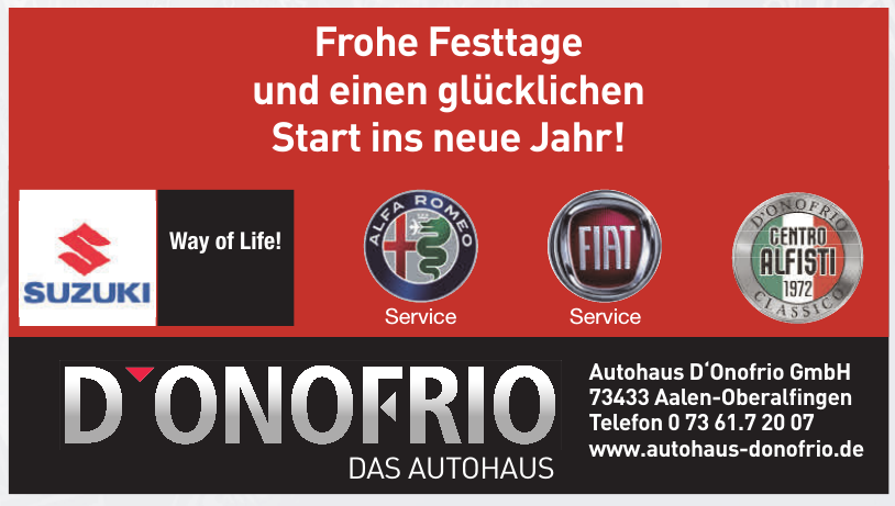 Autohaus D‘Onofrio GmbH Autohaus D‘Onofrio GmbH