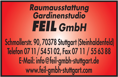 Raumausstattung Gardinenstudio FEIL GmbH