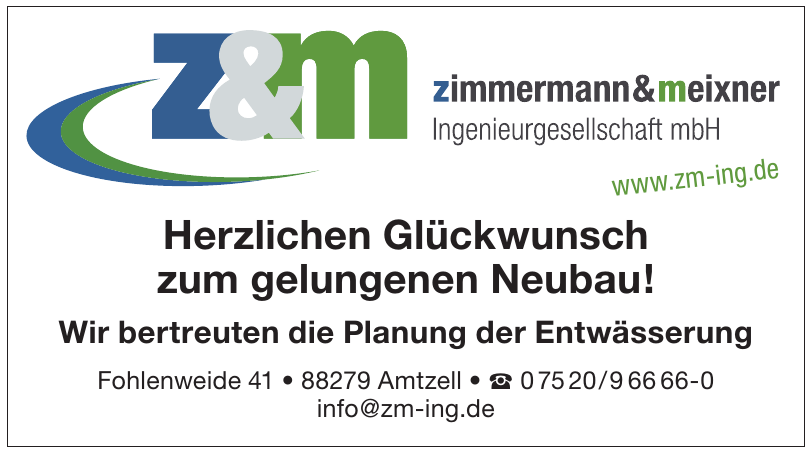 Zimmermann & Meixner Ingenieurgesellschaft mbH Zimmermann & Meixner Ingenieurgesellschaft mbH