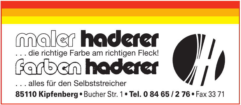 Maler Haderer Maler Haderer