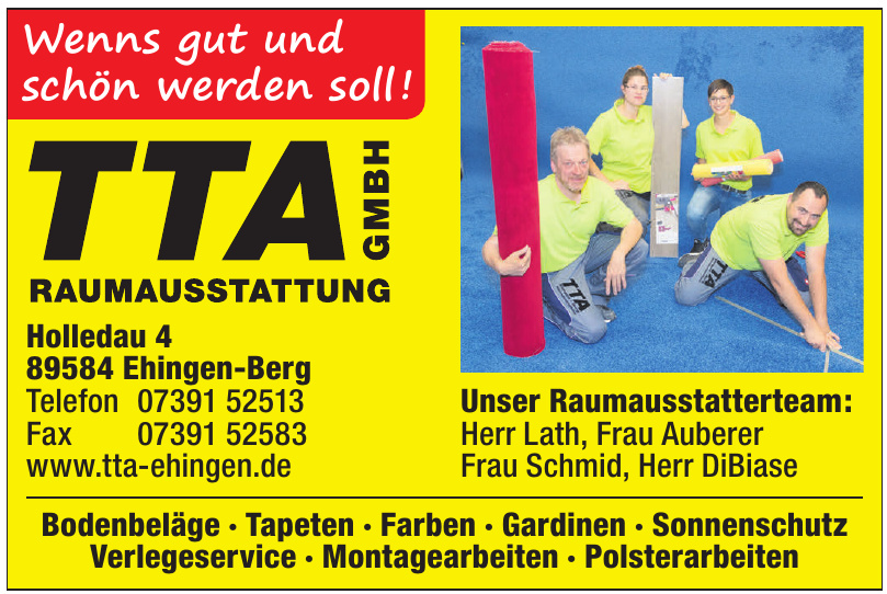TTA Raumausstattung TTA Raumausstattung