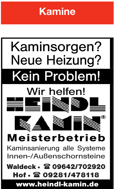 Heindl Kamin Meisterbetrieb Heindl Kamin Meisterbetrieb