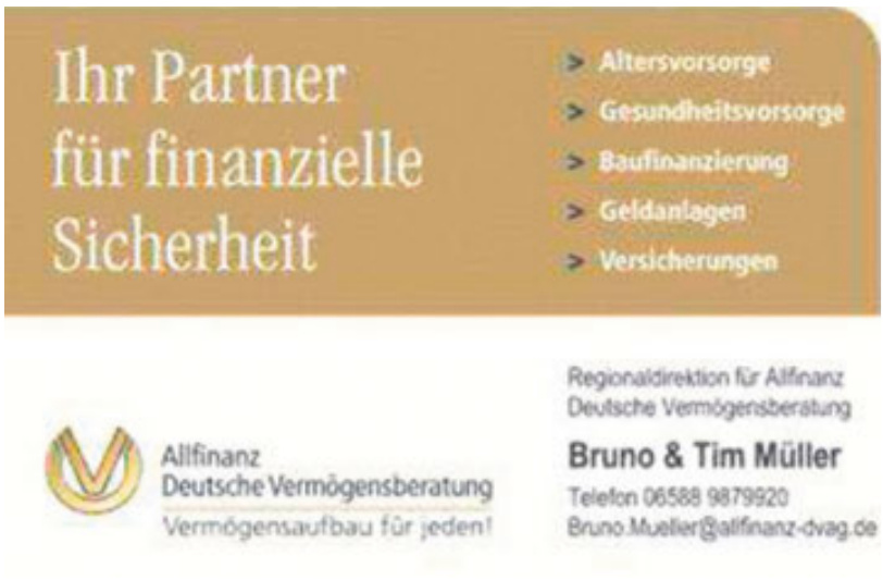Allfinanz Deutsche Vermögensberatung Bruno & Tim Müller