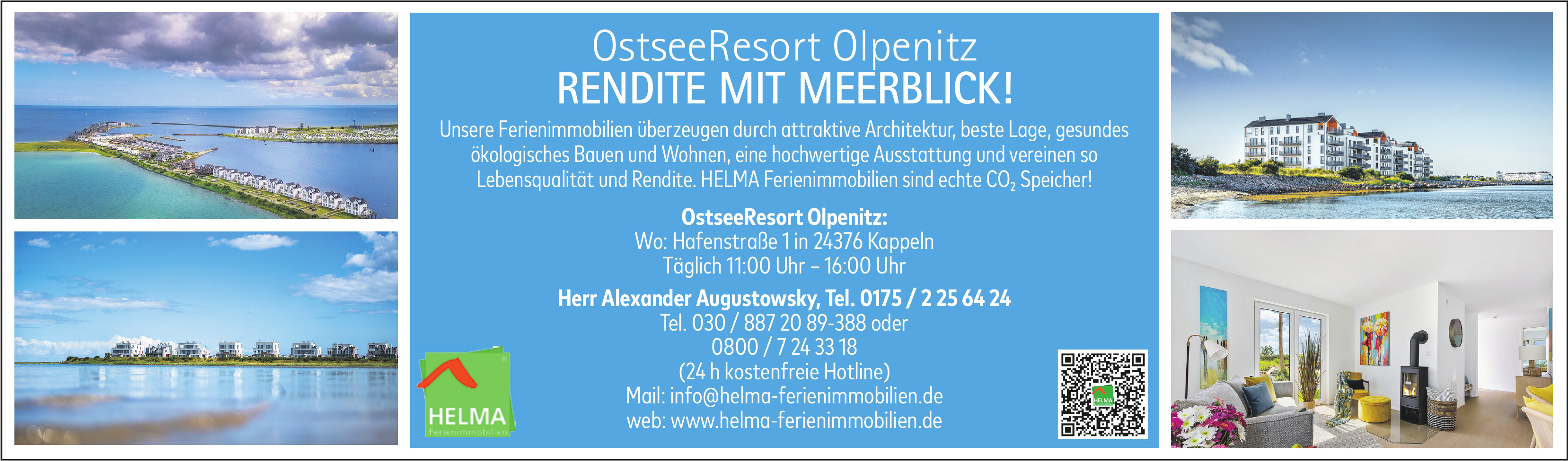 HELMA Ferienimmobilien - OstseeResort Olpenitz