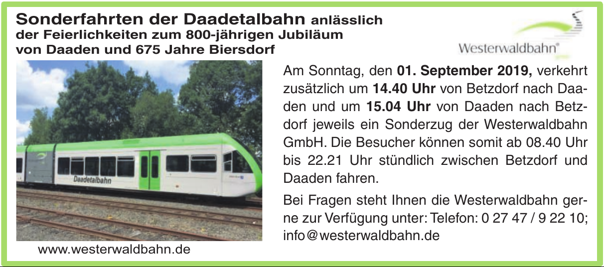 Westerwaldbahn Westerwaldbahn