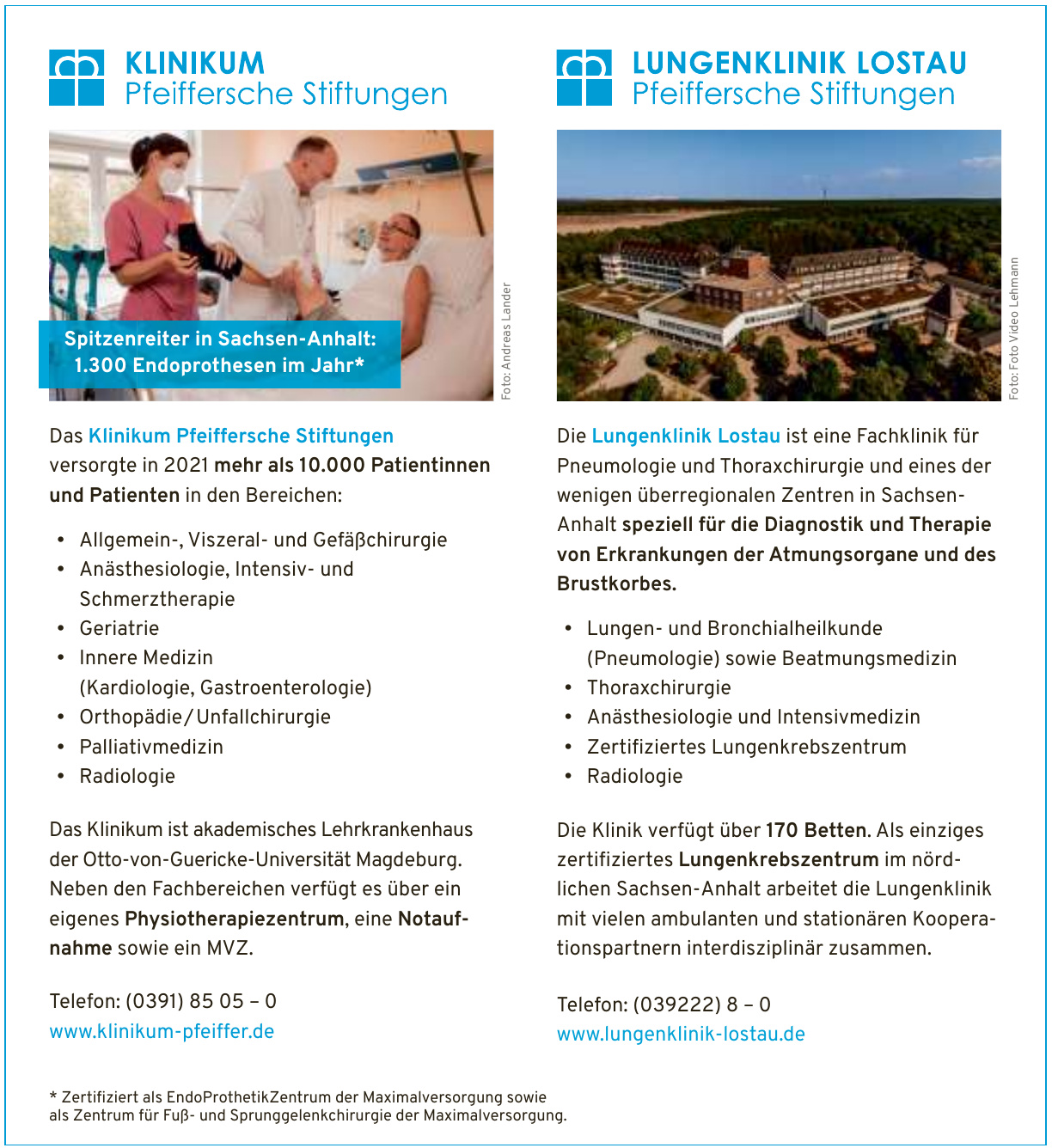 Klinikum Pfeiffersche Stiftungen Klinikum Pfeiffersche Stiftungen