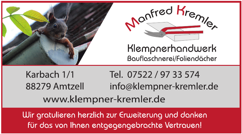 Manfred Kremler Klempnerhandwerk Manfred Kremler Klempnerhandwerk