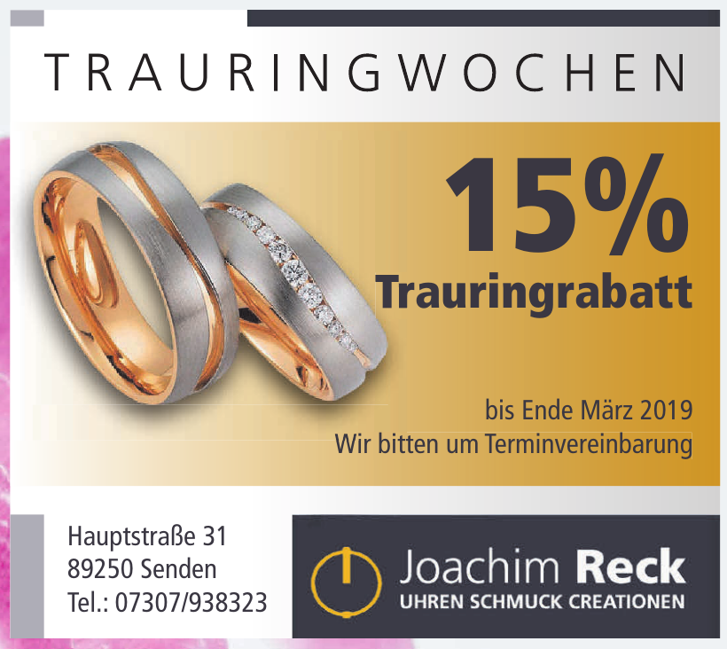 Joachim Reck Joachim Reck