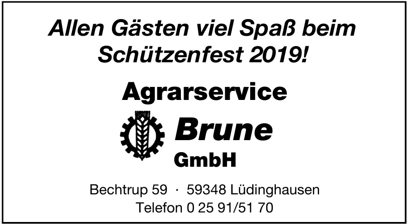 Agrarservice Brune GmbH Agrarservice Brune GmbH