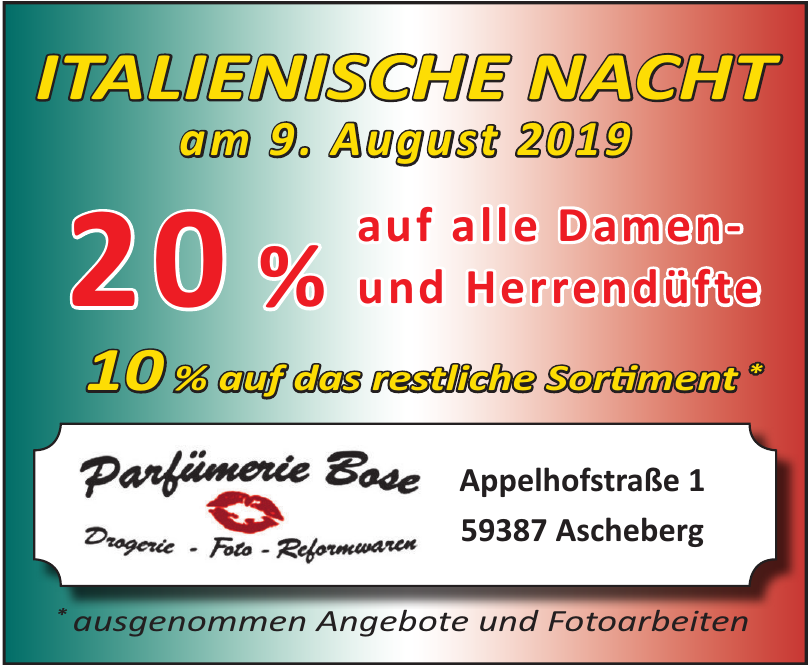Parfümerie Bose Parfümerie Bose