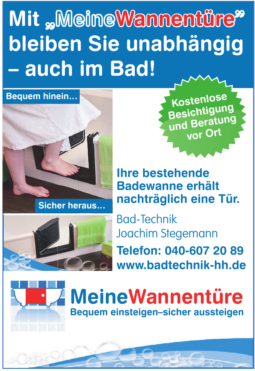 Bad-Technik Joachim Stegemann Bad-Technik Joachim Stegemann